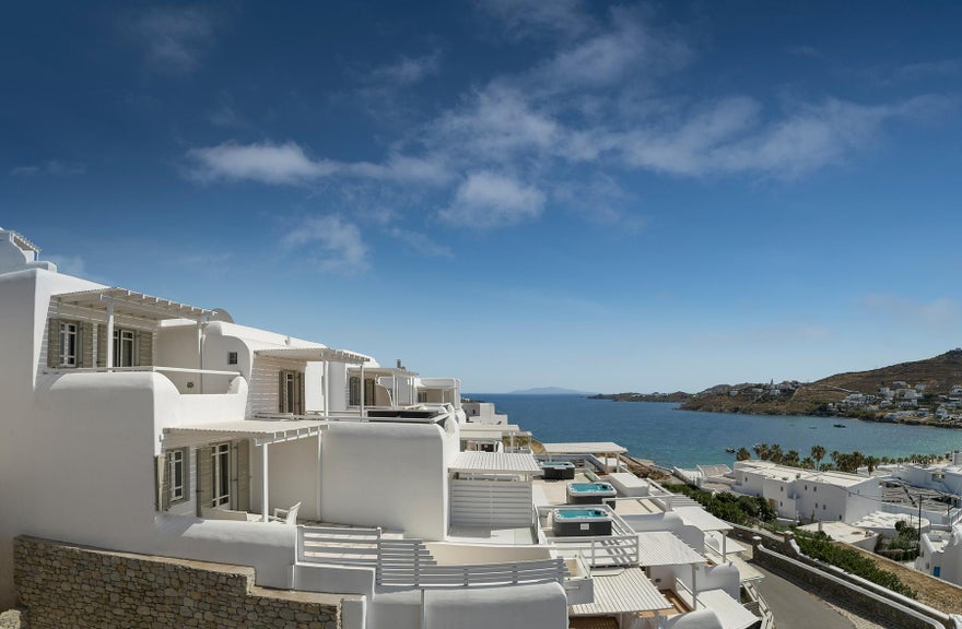 Deliades Hotel In Mykonos Ornos Holidays From 708 Pp - 